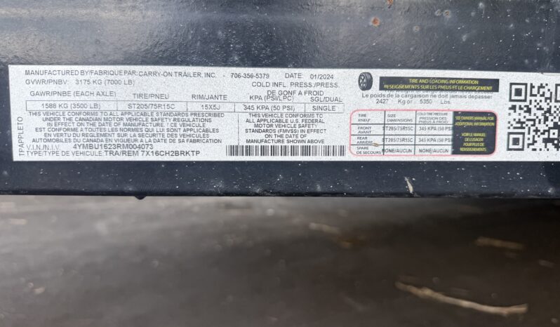 
								4073 – 2024 Carry On Trailer full									